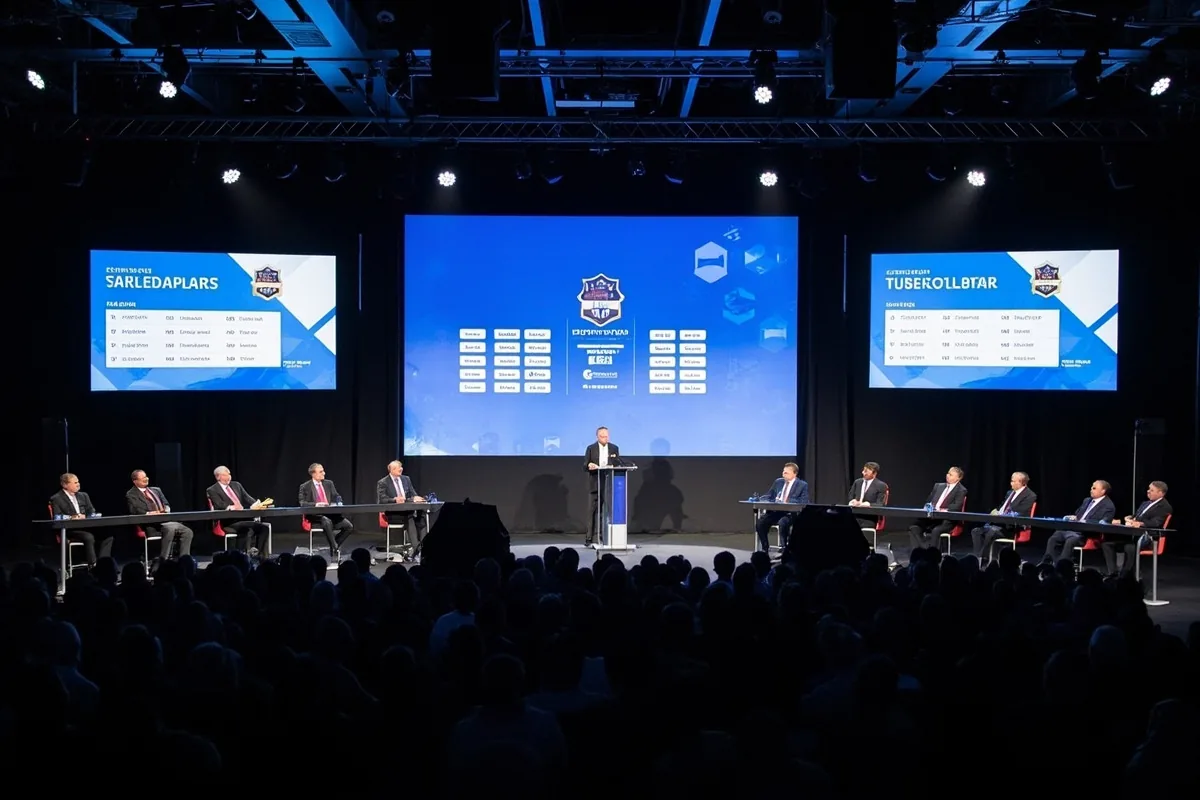 Cricket auction stage